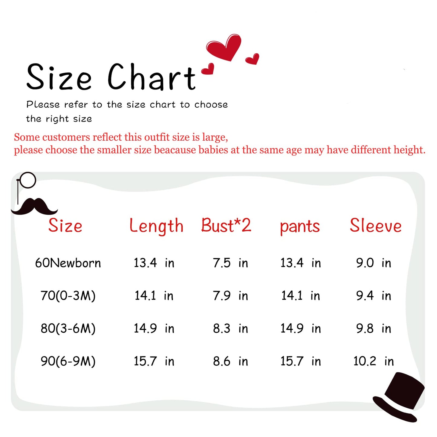 Crazyme Newborn Baby Boy Clothes Gentleman Outfits Long Sleeve Romper Bowtie Tuxedo Suit (Blue, 3-6 Months)