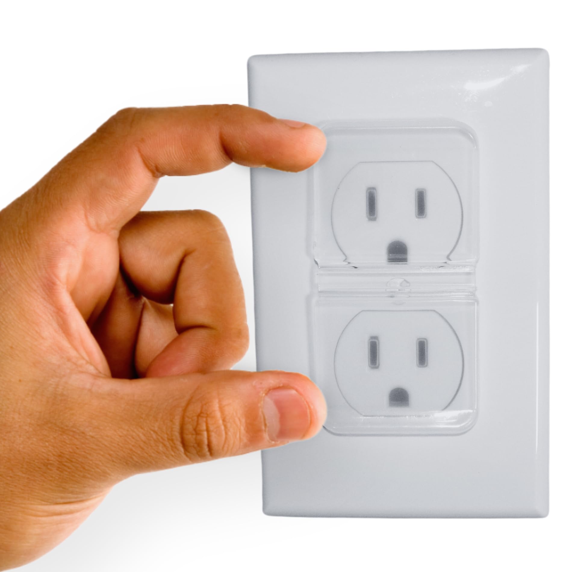 Clear Double Outlet Covers Baby Proofing (10 Pack, 20 Sockets) | Baby – Cutebaby WBCBBB0C26KJTDS