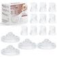 14PCS Breast Pump Parts, 10Pack Silicone Duckbill Valve & 4Pack Silicone Diaphragm Compatible with Momcozy M5 Wearable Breastpum