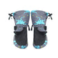 Winter Kids Waterproof Gloves for Boys Girls Snow Ski Toddler Baby Mittens Outdoor for Infant Teens 1-5T (Blue dinosaur, L(4-5T)