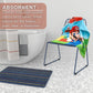 Franco Super Mario Kids Beach/Pool/Bath/Camping Hooded Towel Poncho 24' X 22', Absorbent Cotton Cover Up, (Official Nintendo P