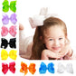 Ld Dress 6' Hair Bows Tiny Boutique Alligator Hairpins Accessories (Brown)