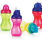 Nuby 2-Pack No-Spill Flip-It Cups, 10 Ounce, Colors May Vary