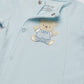 Little Me Baby-Boys Newborn Cute Bear Footie, Light Blue, Preemie