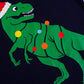 Kikizye Christmas Dinosaur Baby Boys Long Sleeve Pajamas 100% Cotton Holiday Sleepwears Blue Infant Size 18-24 Monthes