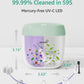 Grownsy Pacifier Sanitizer Portable, Uv Light Sanitizer On The Go, Usb Charging Sanitizer Case, Mini Pacifier Sanitizer 99.99% C