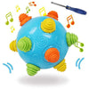 Toddlers Baby Music Shake Dancing Ball Toy, Move and Crawl Toys for Kids,Bouncing Sensory Learning Toys Ideal Gift for Baby Boys