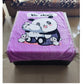 Bless Kraft Newborn Ultrasoft Double Layered Printed Wrapper Cum Baby Blanket for Babies (122L x 87W cm, Mauve)