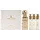 Rose 01 By Swiss Arabian For Unisex - 4 Pc Mini Gift Set 3 X 10Ml Perfume Spray, 1 Metal Case