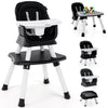BABY JOY Baby High Chair, 8 in 1 Convertible Highchair for Babies & Toddlers | Booster Seat | Table and Chair Set | Building Blo
