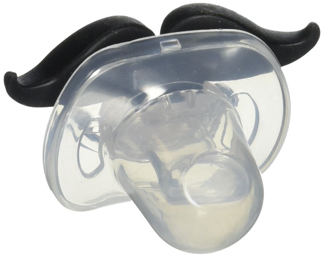 Funny Baby Pacifier Cute Kissable Mustache Pacifier For Babies And Toddlers Unisex - Bpa Free Latex Free Made With High Quality