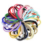 FZBNSRKO 100pcs Multi-function Super Soft High Stretchy Baby Newborn Infants Headbands,DIY Crafts Elastics,Ear Bands Loops Ties 