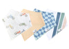 Baby Bandana Drool Bibs for Drooling and Teething 4 Pack Gift Set Ryder by Copper Pearl