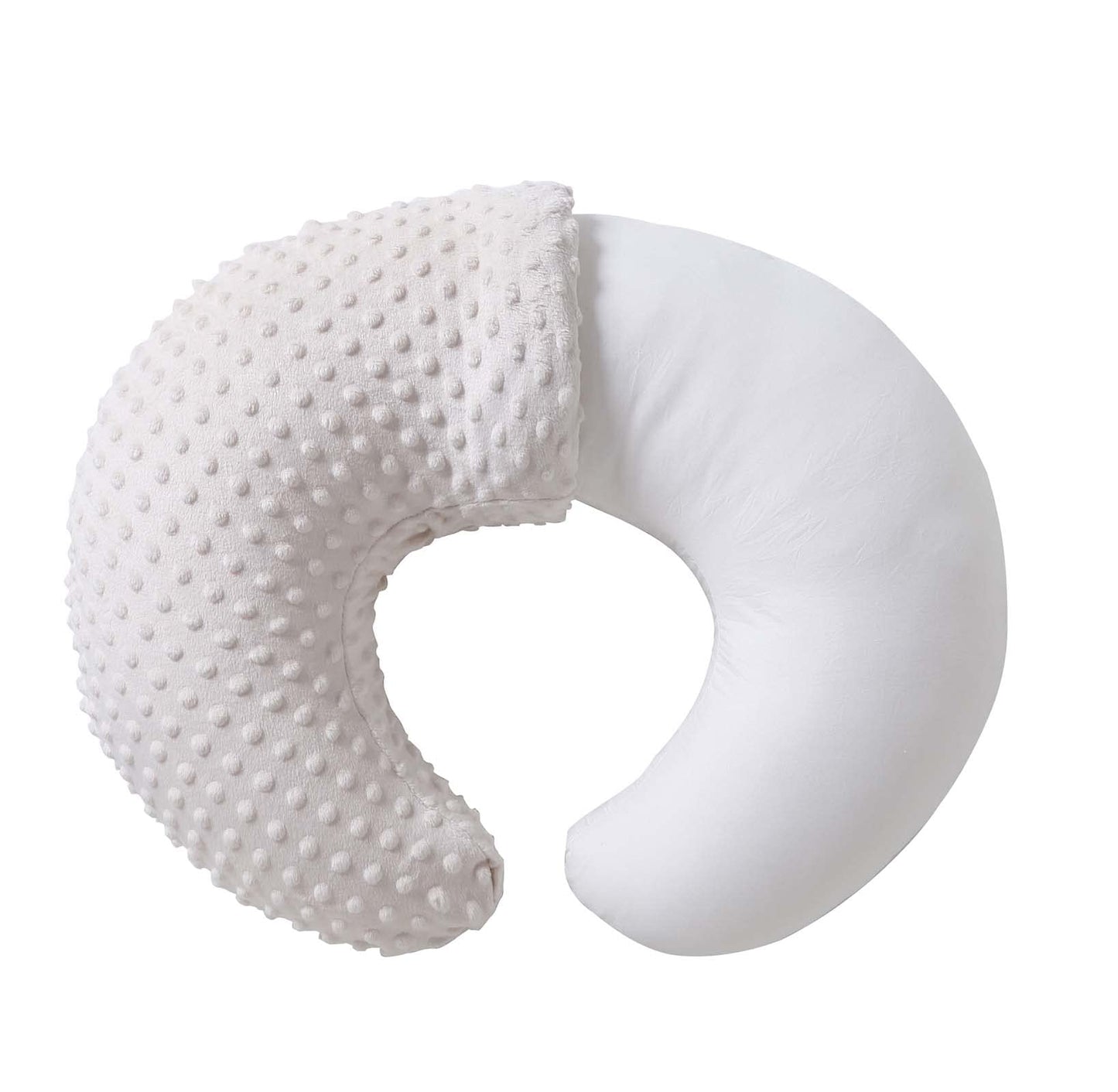 Queness Nursing Pillow And Positioner, Breastfeeding, Bottle Feeding, Baby Sitting Support With Removable Ultra Soft Cover, Tumm