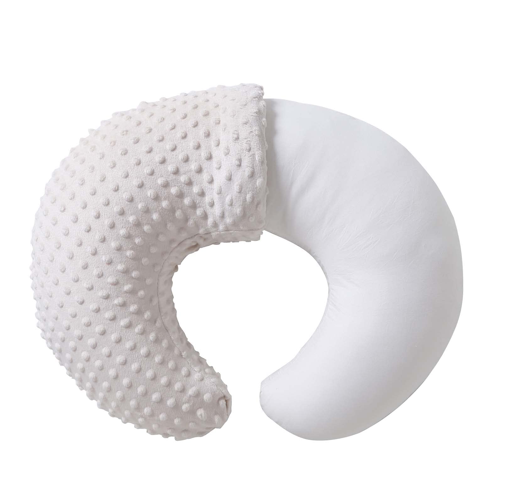 Queness Nursing Pillow And Positioner, Breastfeeding, Bottle Feeding, Baby Sitting Support With Removable Ultra Soft Cover, Tumm