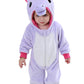 Tonwhar Infant And Toddler Halloween Cosplay Costume Kids' Animal Outfit Snowsuit(12-18 Months/Height:29'-31',Purple Unicorn)