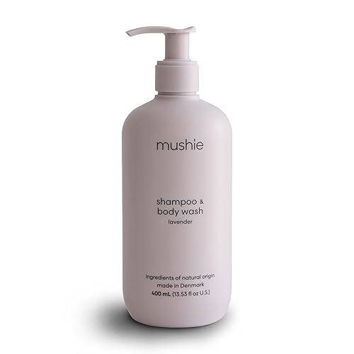 Mushie Baby Shampoo & Body Wash (Lavender) 13.53 Oz