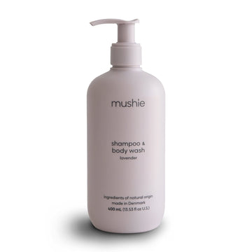Mushie Baby Shampoo & Body Wash (Lavender) 13.53 Oz