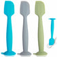 Maikkb Diaper Spatula Butt Spatula Baby Diaper Cream Spatula 3 Pcs,Soft Silicone Baby Butt Spatula,Butt Paste Spatula,Diaper Cre
