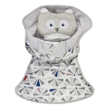 Replacement Part For Fisher-Price Premium Sit-Me-Up Floor Seat With Toy Tray - Fpk63 ~ Replacement Seat Pad ~ Owl Theme