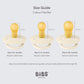 Bibs Colour Pacifier 2-Pack, Bpa Free Dummy Binky, Round Nipple. Natural Rubber Latex, Made In Denmark, Size 2 (6-18 Months), Pa