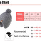 Moon Kitty Baby Hats For Boys And Girls - Upgrade Soft Pompom Fleece Lining Boys Winter Earflap Hat Gray