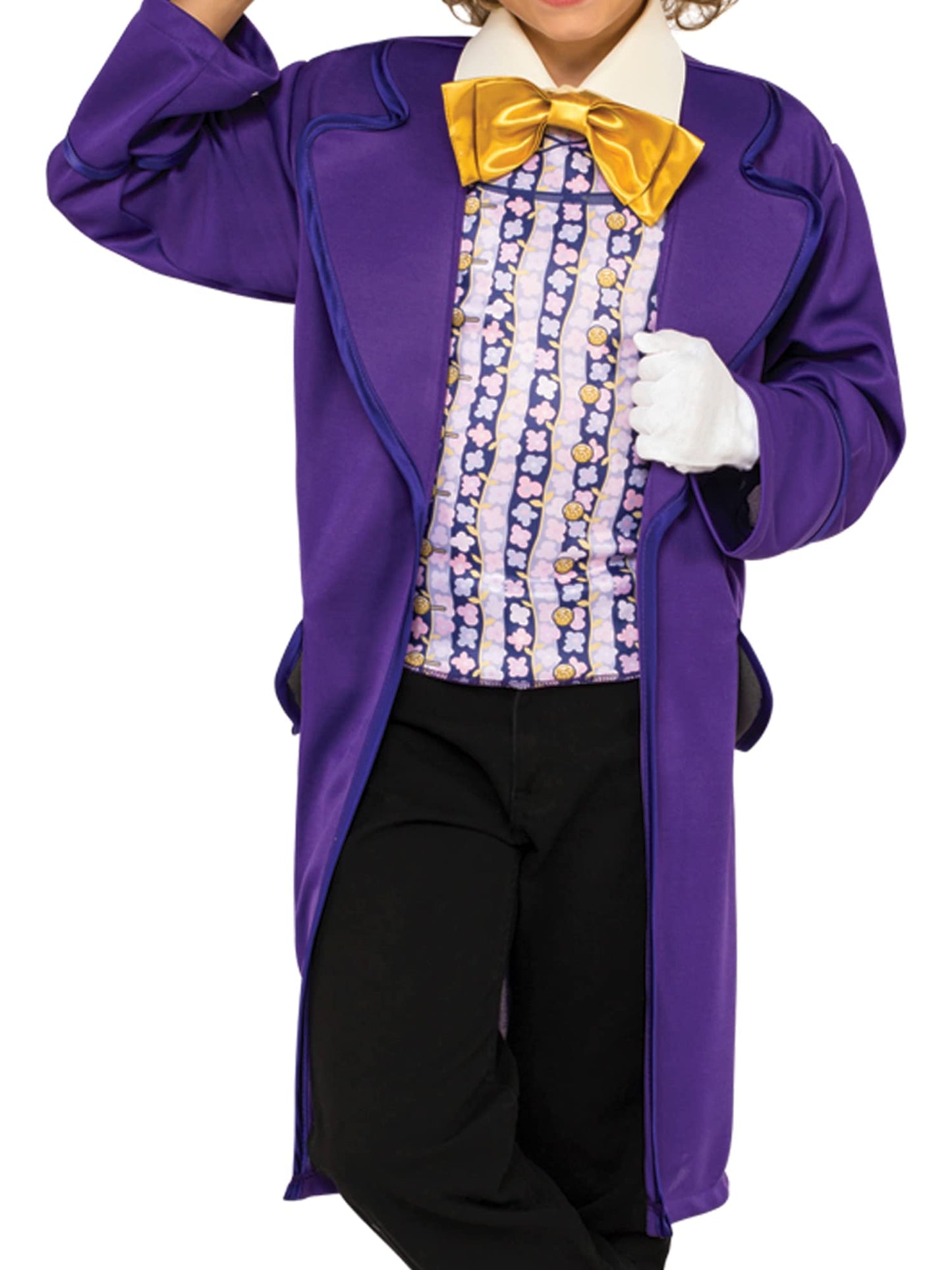 Rubie'S Kids Willy Wonka & The Chocolate Factory Willy Wonka Value Costume, Large, Purple