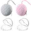 Nuanchu 4 Pieces Pacifier Holder Case Set 2 Silicone Portable Pacifier Case Cover Pouch For Diaper Bag With 2 Transparent Bpa Fr