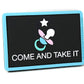 Come And Take It Pacifier Diaper Bag Pvc Hook And Loop Patch | Funny Tactical Patch