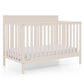 Delta Children Isabelle 6-in-1 Convertible Crib, Converts to Toddler Bed, Daybed, Sofa & Full Bed with/Without Footbaord, Greeng