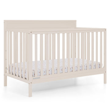Delta Children Isabelle 6-in-1 Convertible Crib, Converts to Toddler Bed, Daybed, Sofa & Full Bed with/Without Footbaord, Greeng