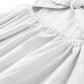 Dutebare Toddler Girls Dress Cotton Linen Ruffle Halter Sleeveless Kids Casual Summer Beach Party Dresses White 100
