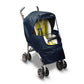 Manito Elegance Alpha Stroller Weather Shield/Rain Cover - Navy