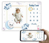 Hoolloomooloo Baby Monthly Milestone Blanket | 112 Months | Soft AllSeason AC Blanket | Ideal for Newborn Boys & Girls | Perfe