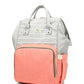 House Of Quirk Baby Diaper Bag Maternity Backpack (Pink Stripe)