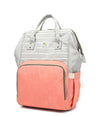 House Of Quirk Baby Diaper Bag Maternity Backpack (Pink Stripe)