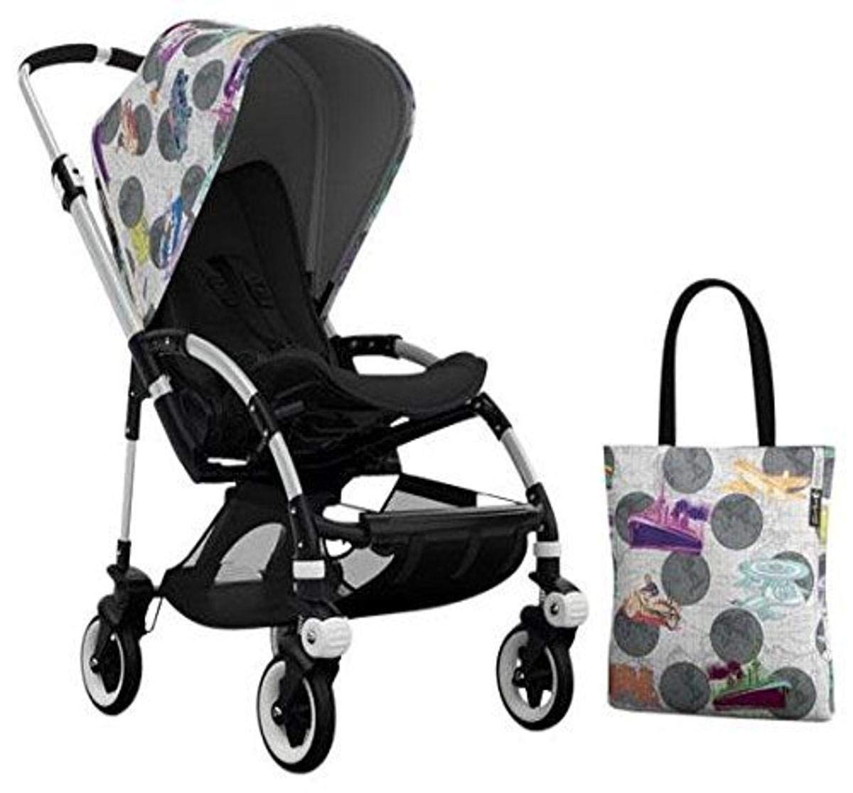 Bugaboo Bee3 Accessory Pack - Andy Warhol Transport/Dark Grey (Special Edition)