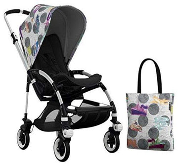 Bugaboo Bee3 Accessory Pack - Andy Warhol Transport/Dark Grey (Special Edition)
