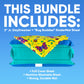Kindermat, Jr. Daydreamer 2' Thick Rest Mat, 4-Section Rest Mat, 44' X 19' X 2', Blue/Teal Made In The Usa Including 100% Co