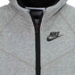 Nike Sportswear Tech Fleece Full-Zip Set Baby 2-Piece Hoodie Set (66L050-042, Dark Grey Heather) Size 24M