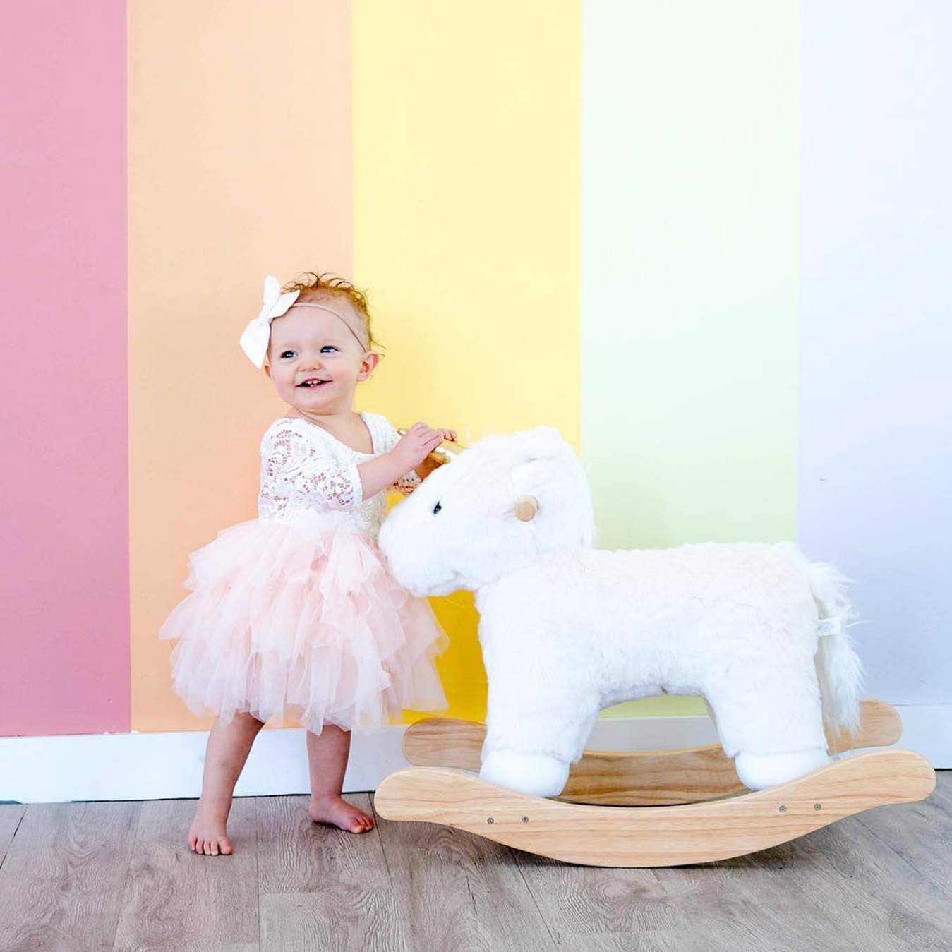 2Bunnies Girl Peony Lace Back A-Line Tiered Tutu Tulle Flower Girl Dress (Pink 3/4 Sleeve Short, 2T)