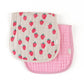 Itzy Ritzy Set of 2 Baby Burp Cloths - Ultra-Soft Absorbent Burping Cloths for Babies - Made of 100% Cotton Muslin and Generousl