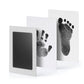 Large Size Baby Inkless Handprint And Footprint Kit With 4 Ink Pads And 8 Imprint Cards By Pchero, Ideal For Family Keepsake New