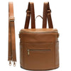 Small Diaper Bag Mini Diaper Bag By Miss Fong, Leather Diaper Bag Backpack With 13 Diaperbagorganizers,2 Insulated Pockets, And