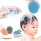ERSIQI Toddler Hair Brush, Baby Bath Brush Scalp Massager Shampoo Brush Cradle Cap Comb Head Scrubber,Newborn Bath Essentials Ba