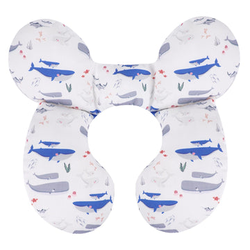 KAKIBLIN Baby Travel Pillow,Upgraded Baby Neck Pillows for Car Seat,Support Pillow,Infant Pillows for Head and Neck,Newborn Head