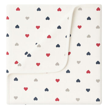 TUMMY Baby Blanket for Newborns & Infants | Ultra Soft Cotton Muslin Receiving Blanket | Lightweight, Breathable & Cozy Swaddle 