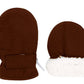 Urban Virgin Baby Gloves Mittens Toddler Kids Winter Mittens Lined Fleece Warm Waterproof Ski Snow Gloves For Boys Girls Coffee