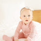Vaenait Baby Toddler Boys Girls Solid Footie Pajama Cozy Modal Milkpink 0-3M