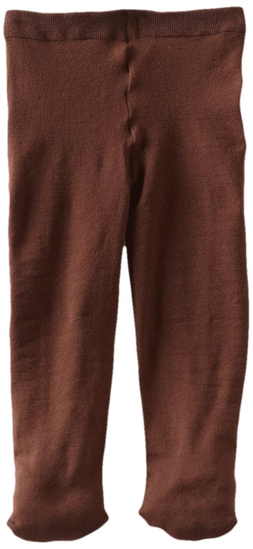 Jefferies Socks Baby Girls Pima Tight, Chocolate Brown, 18-24 Months Us